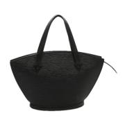 Pre-owned Leather louis-vuitton-bags Louis Vuitton Vintage , Black , D...