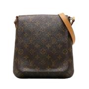 Pre-owned Canvas louis-vuitton-bags Louis Vuitton Vintage , Brown , Da...