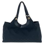 Pre-owned Canvas gucci-bags Gucci Vintage , Black , Dames