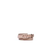 VLogo Signature Kalfsleren Riem Rose Cannelle Valentino Garavani , Pin...