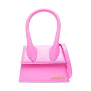 Roze Le Chiquito Moyen Tote Bag Jacquemus , Pink , Dames