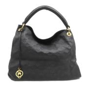 Pre-owned Leather louis-vuitton-bags Louis Vuitton Vintage , Black , D...