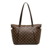 Pre-owned Canvas totes Louis Vuitton Vintage , Brown , Dames