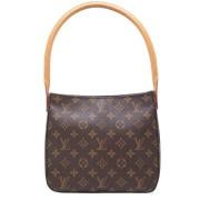 Pre-owned Canvas louis-vuitton-bags Louis Vuitton Vintage , Brown , Da...