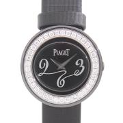 Pre-owned Metal watches Piaget Pre-owned , Black , Dames