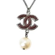 Pre-owned Metal chanel-jewelry Chanel Vintage , Brown , Dames