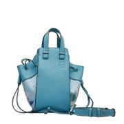 Pre-owned Leather handbags Loewe Pre-owned , Blue , Dames