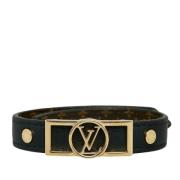 Pre-owned Canvas bracelets Louis Vuitton Vintage , Brown , Dames