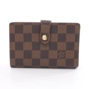 Pre-owned Leather wallets Louis Vuitton Vintage , Brown , Dames