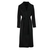 Wollen Omslagjas Zwart Max Mara Studio , Black , Dames