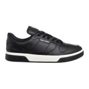 Eenvoudige B300 Sneakers met Vetersluiting Fred Perry , Black , Heren