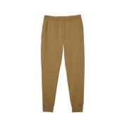 Bruine Casual Broek Lacoste , Brown , Heren