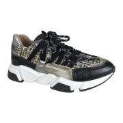 Tweed Sneaker Schoenen Dwrs , Multicolor , Dames