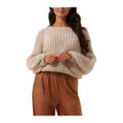 Dames Knitwear Ace Camel Sweater Amaya Amsterdam , Brown , Dames