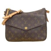 Pre-owned Canvas louis-vuitton-bags Louis Vuitton Vintage , Brown , Da...