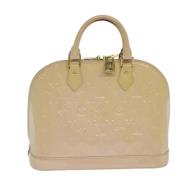 Pre-owned Leather chanel-bags Chanel Vintage , Beige , Dames