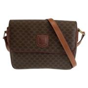 Pre-owned Canvas celine-bags Celine Vintage , Brown , Dames