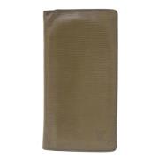 Pre-owned Leather wallets Louis Vuitton Vintage , Brown , Dames