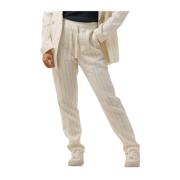 Witte Trendy Pantalon voor Vrouwen Moscow , White , Dames