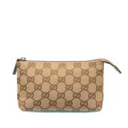 Pre-owned Canvas gucci-bags Gucci Vintage , Beige , Dames