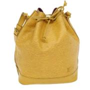 Pre-owned Leather louis-vuitton-bags Louis Vuitton Vintage , Yellow , ...