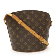 Pre-owned Canvas louis-vuitton-bags Louis Vuitton Vintage , Brown , Da...