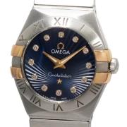 Pre-owned Metal watches Omega Vintage , Blue , Dames