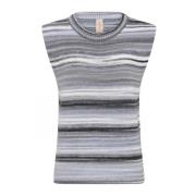 Casual Multicolor Vest Steengrijs Skovhuus , Gray , Dames