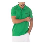 Heren Logo Polo Shirt Just Cavalli , Green , Heren