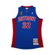 NBA Dark Finals Jersey Pistons 2003 Mitchell & Ness , Blue , Heren