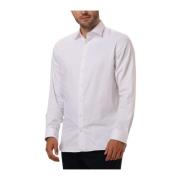 Slim-Performance Shirt voor Heren Selected Homme , White , Heren