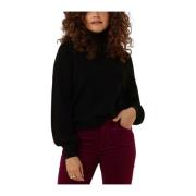 Zwarte Ribgebreide Coltrui Moss Copenhagen , Black , Dames