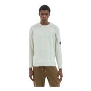 Wolmix Crewneck Trui C.p. Company , Beige , Heren