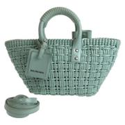 Pre-owned Plastic totes Balenciaga Vintage , Green , Dames