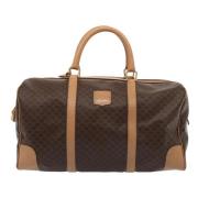 Pre-owned Canvas travel-bags Celine Vintage , Brown , Dames