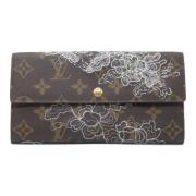 Pre-owned Canvas wallets Louis Vuitton Vintage , Brown , Dames