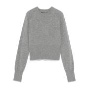 Luxe Grijs Cashmere Gebreid Jacquemus , Gray , Dames