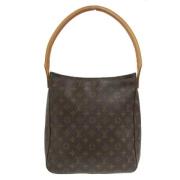 Pre-owned Canvas louis-vuitton-bags Louis Vuitton Vintage , Brown , Da...