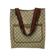 Pre-owned Canvas gucci-bags Gucci Vintage , Brown , Dames