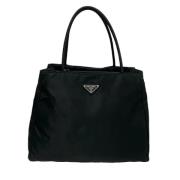 Pre-owned Canvas prada-bags Prada Vintage , Black , Dames