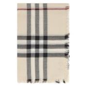 Luxe Winter Sjaal Burberry , Beige , Dames