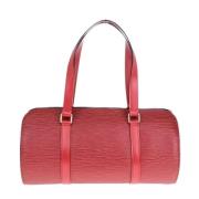 Pre-owned Leather louis-vuitton-bags Louis Vuitton Vintage , Red , Dam...