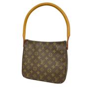 Pre-owned Canvas louis-vuitton-bags Louis Vuitton Vintage , Brown , Da...