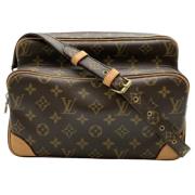 Pre-owned Canvas louis-vuitton-bags Louis Vuitton Vintage , Brown , Da...