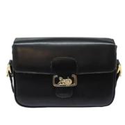 Pre-owned Leather celine-bags Celine Vintage , Black , Dames