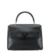 Pre-owned Leather louis-vuitton-bags Louis Vuitton Vintage , Black , D...