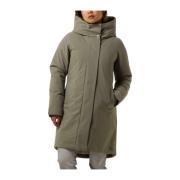 Groene Parka Jas voor Vrouwen Elvine , Green , Dames