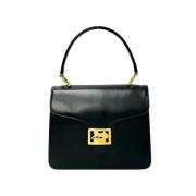 Pre-owned Leather handbags Celine Vintage , Black , Dames