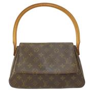 Pre-owned Canvas louis-vuitton-bags Louis Vuitton Vintage , Brown , Da...