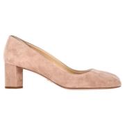 Pre-owned Suede heels Prada Vintage , Pink , Dames